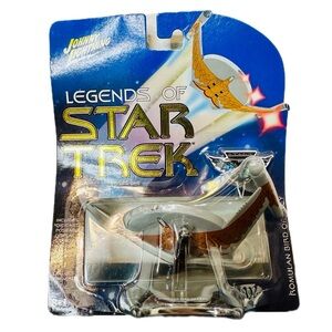 Legends of Star Trek Johnny Lightning ROMULAN BIRD OF PREY Original 2004, NEW!
